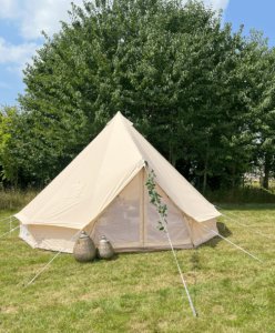glamping new tent